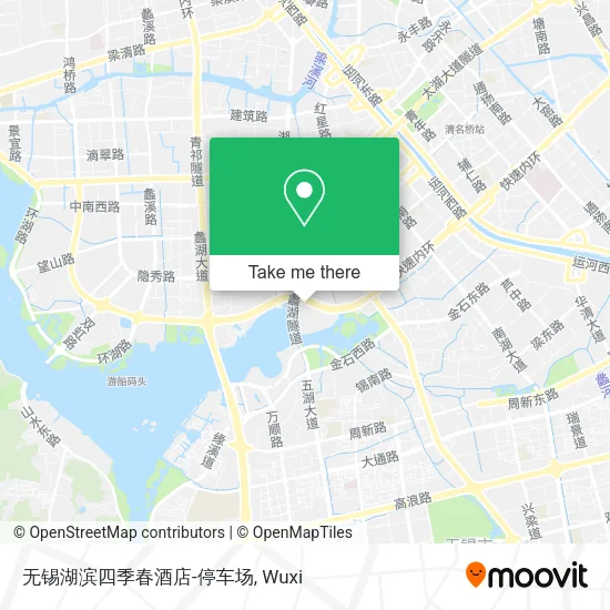 无锡湖滨四季春酒店-停车场 map
