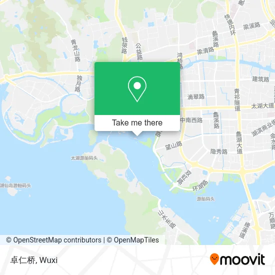 卓仁桥 map