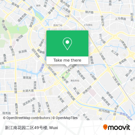 新江南花园二区49号楼 map