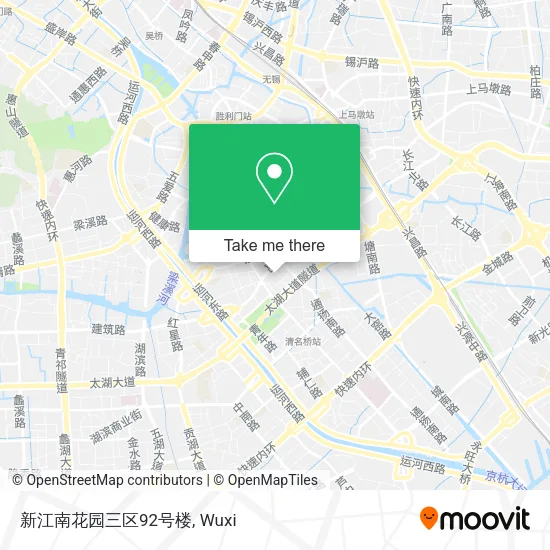 新江南花园三区92号楼 map