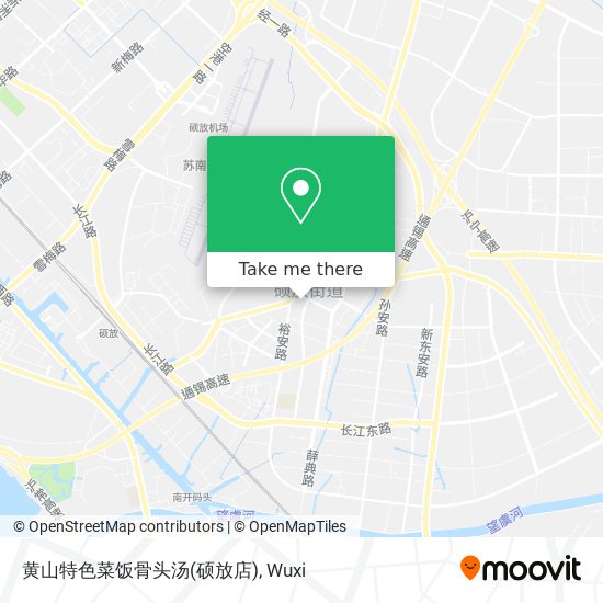 黄山特色菜饭骨头汤(硕放店) map