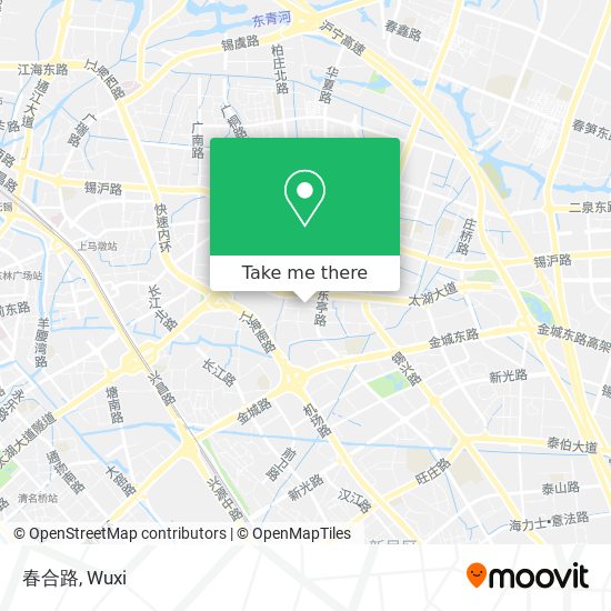 春合路 map