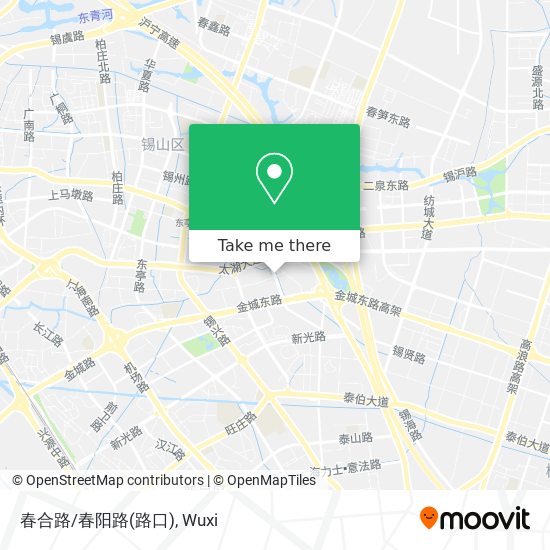 春合路/春阳路(路口) map