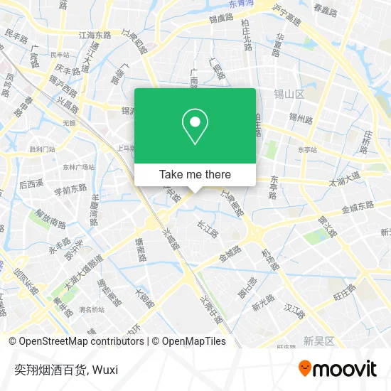 奕翔烟酒百货 map