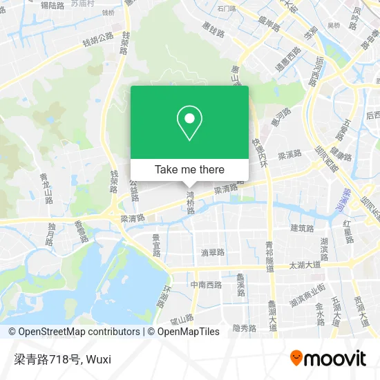 梁青路718号 map