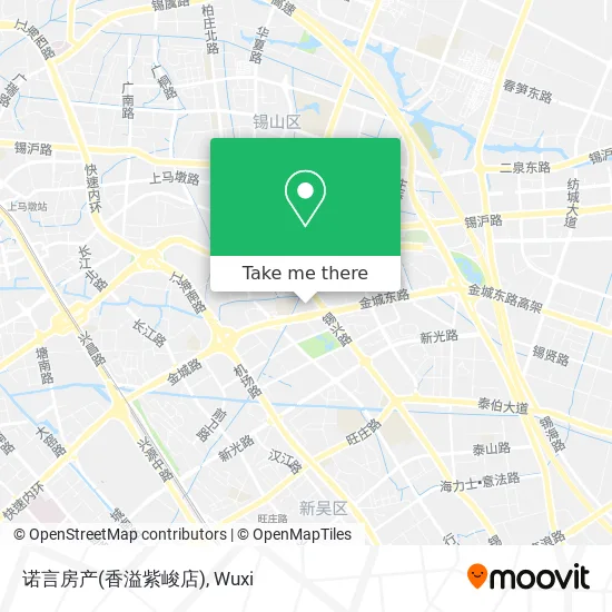 诺言房产(香溢紫峻店) map