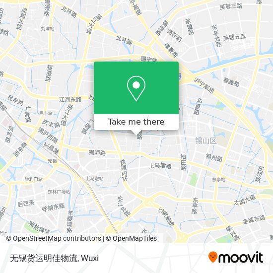 无锡货运明佳物流 map