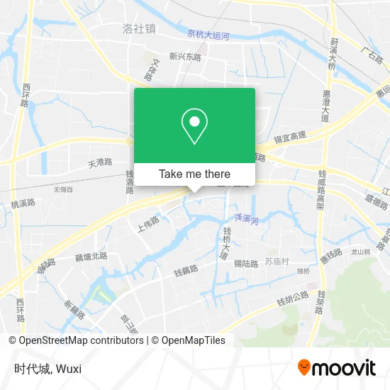 时代城 map