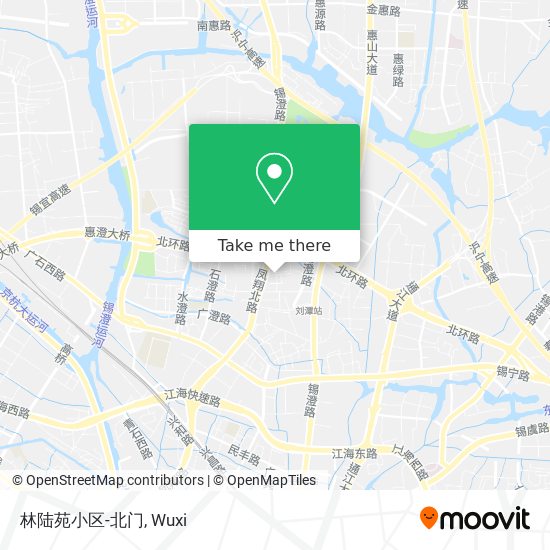 林陆苑小区-北门 map