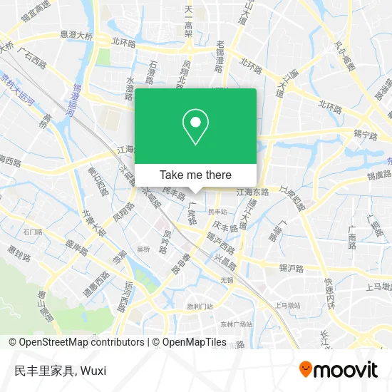 民丰里家具 map