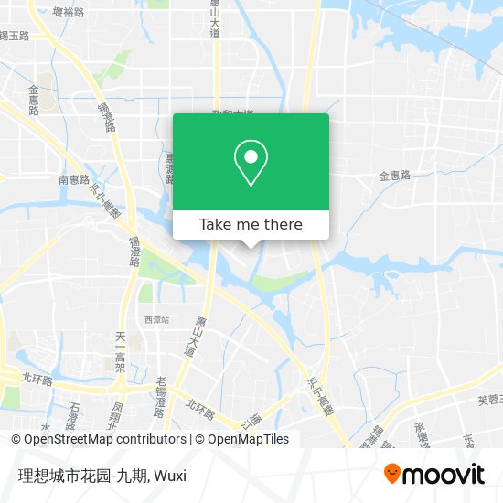 理想城市花园-九期 map