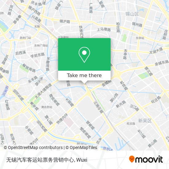无锡汽车客运站票务营销中心 map