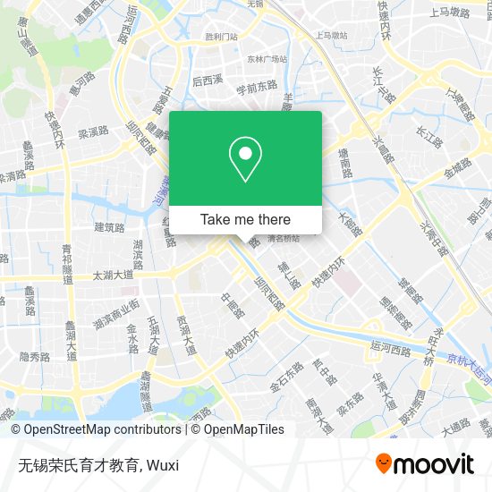 无锡荣氏育才教育 map