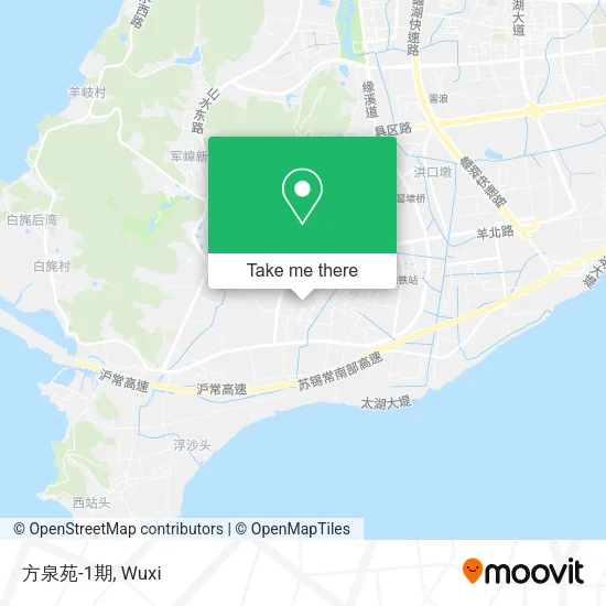 方泉苑-1期 map