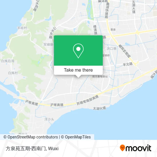 方泉苑五期-西南门 map