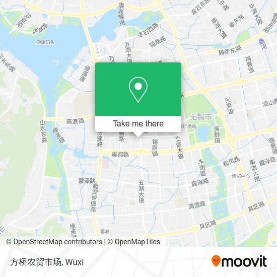 方桥农贸市场 map