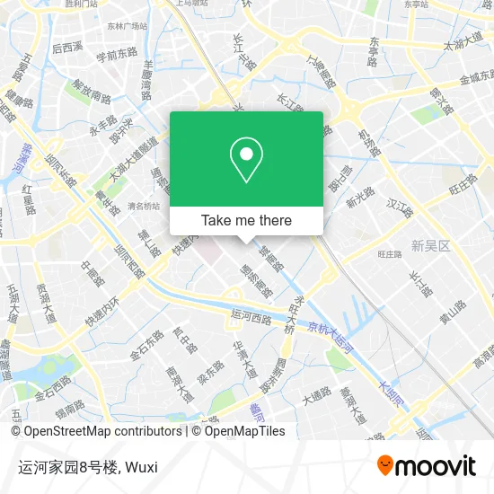 运河家园8号楼 map