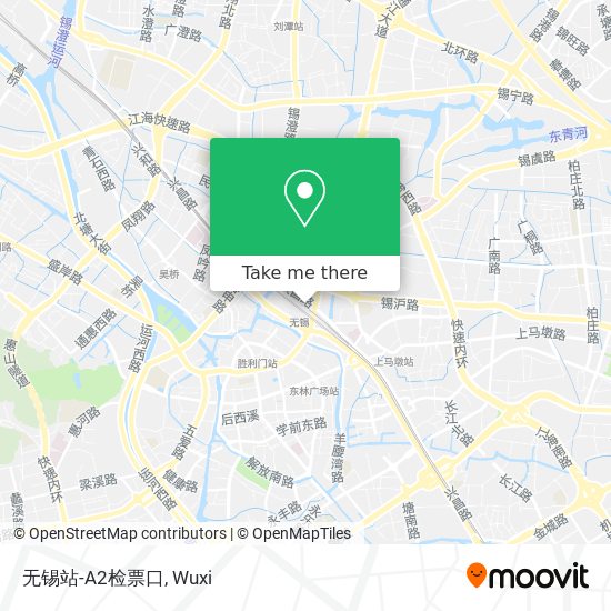 无锡站-A2检票口 map