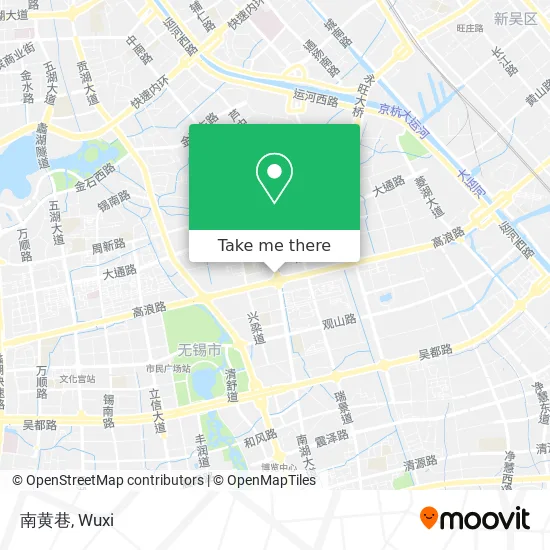 南黄巷 map