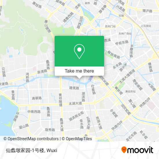 仙蠡墩家园-1号楼 map