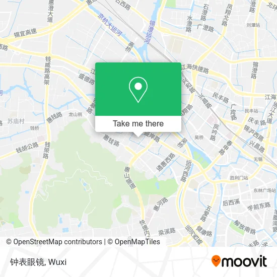 钟表眼镜 map