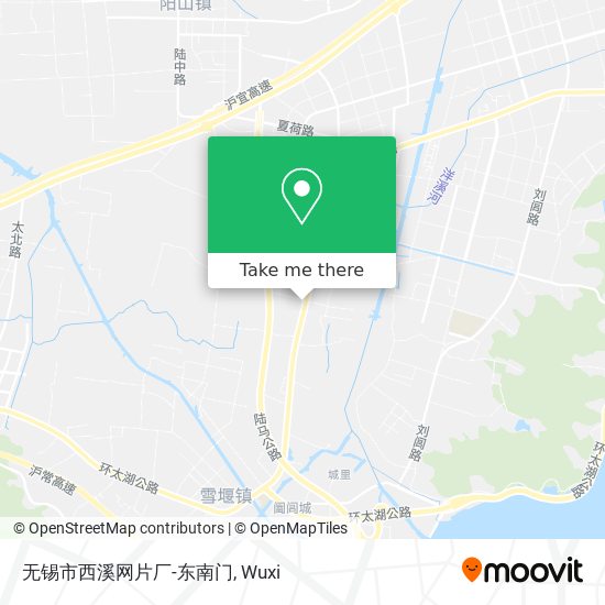 无锡市西溪网片厂-东南门 map