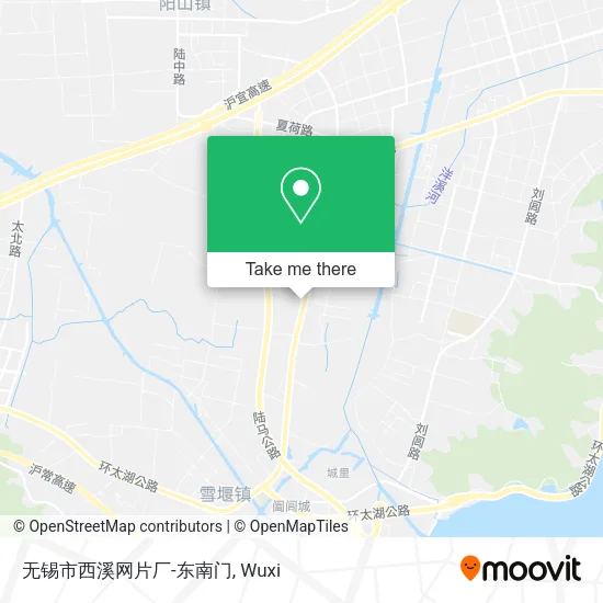 无锡市西溪网片厂-东南门 map