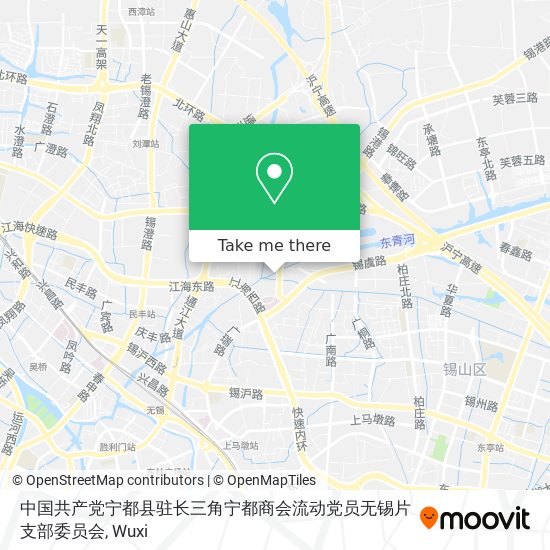 中国共产党宁都县驻长三角宁都商会流动党员无锡片支部委员会 map