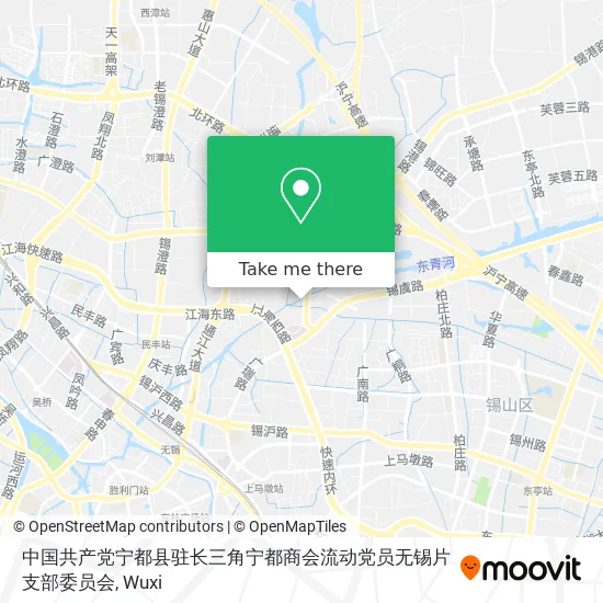 中国共产党宁都县驻长三角宁都商会流动党员无锡片支部委员会 map