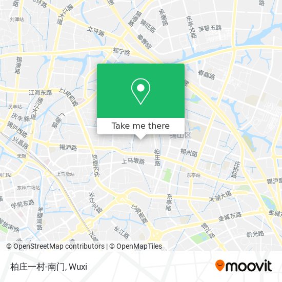 柏庄一村-南门 map