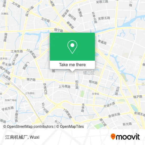 江南机械厂 map