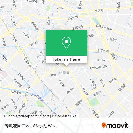 春潮花园二区-188号楼 map