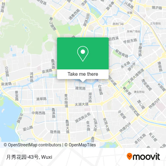 月秀花园-43号 map