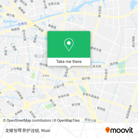 龙蟠智尊养护连锁 map