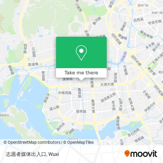 志愿者媒体出入口 map