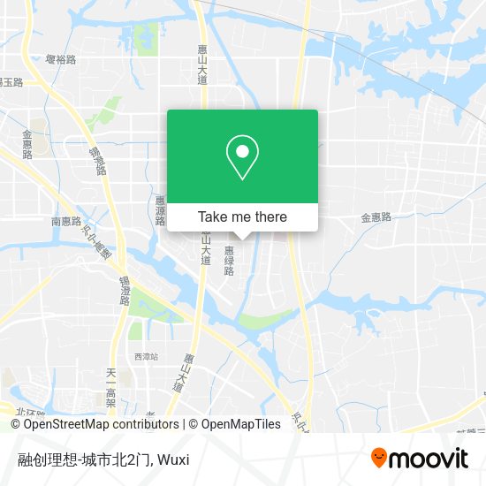 融创理想-城市北2门 map