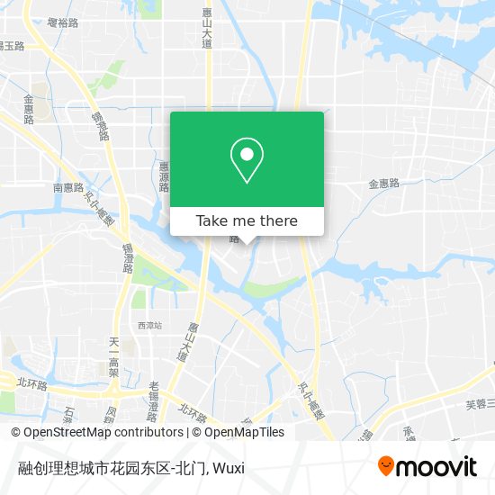 融创理想城市花园东区-北门 map