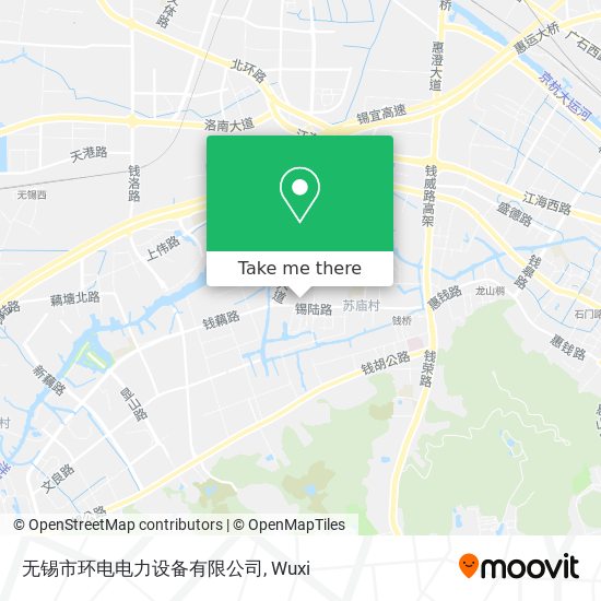 无锡市环电电力设备有限公司 map