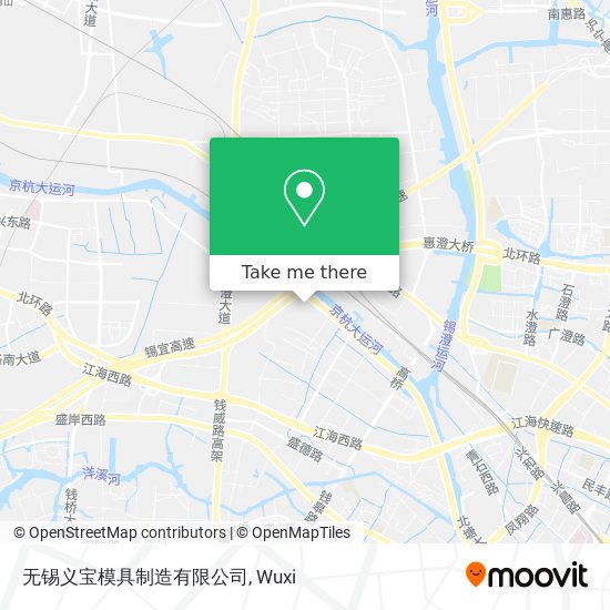 无锡义宝模具制造有限公司 map