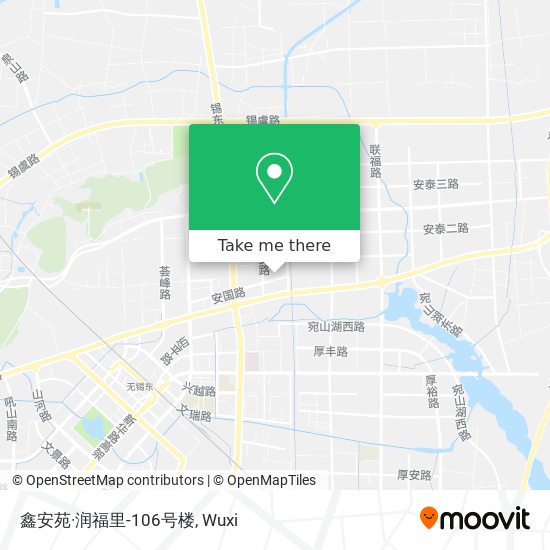 鑫安苑·润福里-106号楼 map