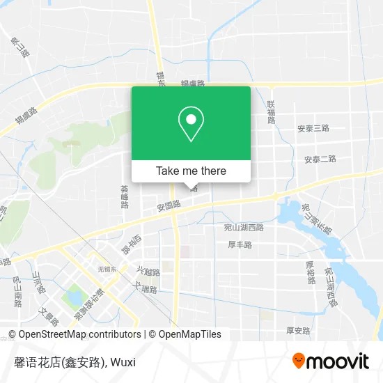 馨语花店(鑫安路) map
