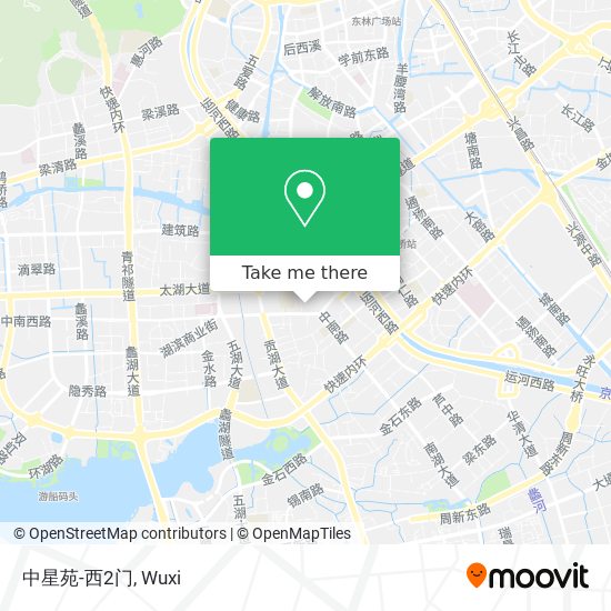 中星苑-西2门 map