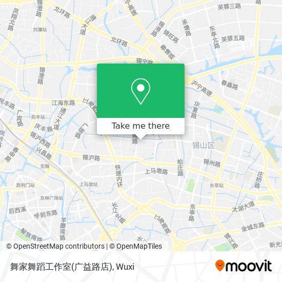 舞家舞蹈工作室(广益路店) map