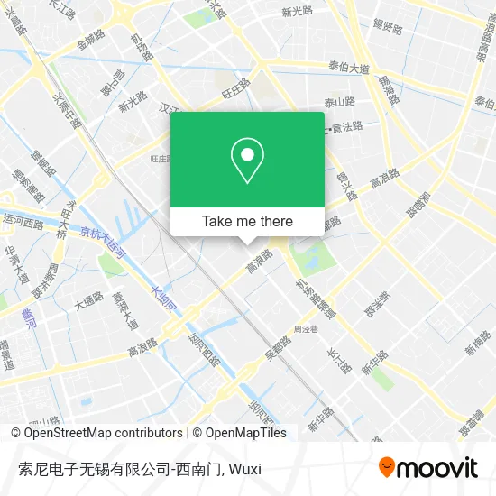 索尼电子无锡有限公司-西南门 map