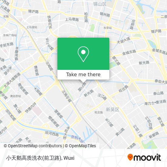 小天鹅高质洗衣(前卫路) map