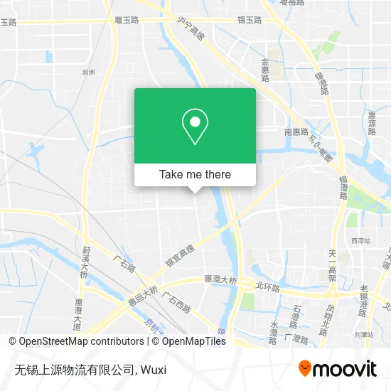 无锡上源物流有限公司 map