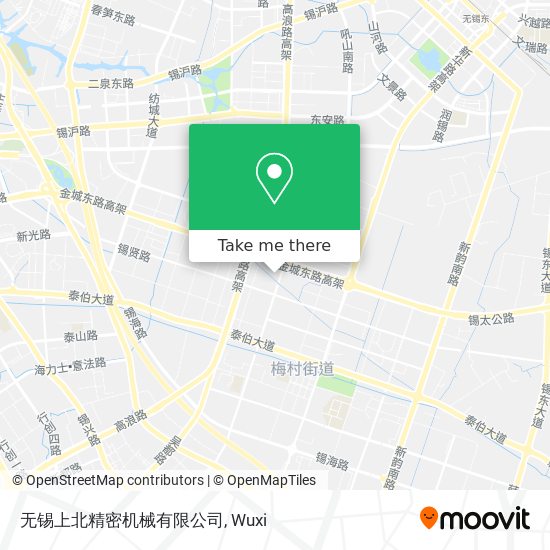 无锡上北精密机械有限公司 map