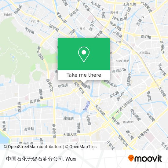 中国石化无锡石油分公司 map