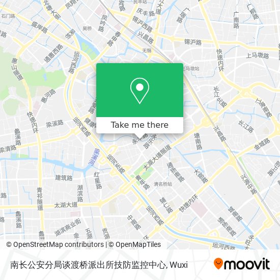 南长公安分局谈渡桥派出所技防监控中心 map