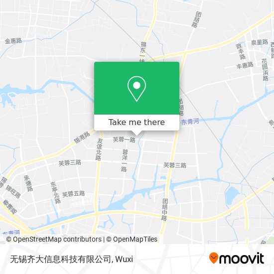 无锡齐大信息科技有限公司 map